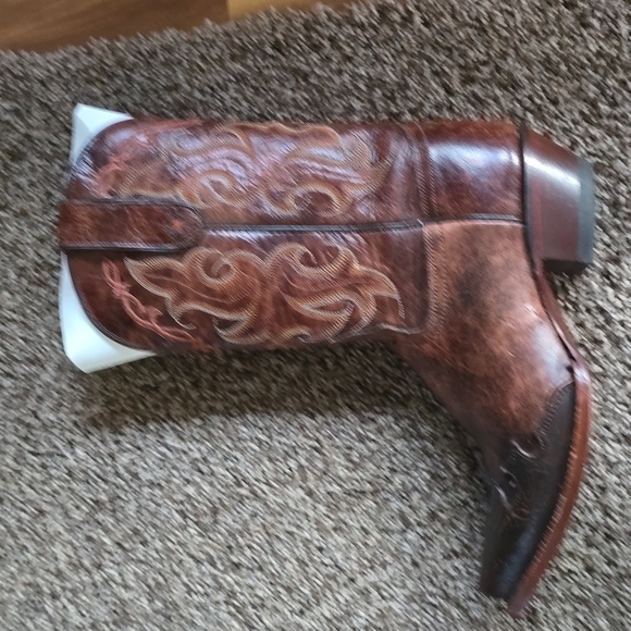 Women's clay Santa fe cowboy boots - Picture 7 of 11